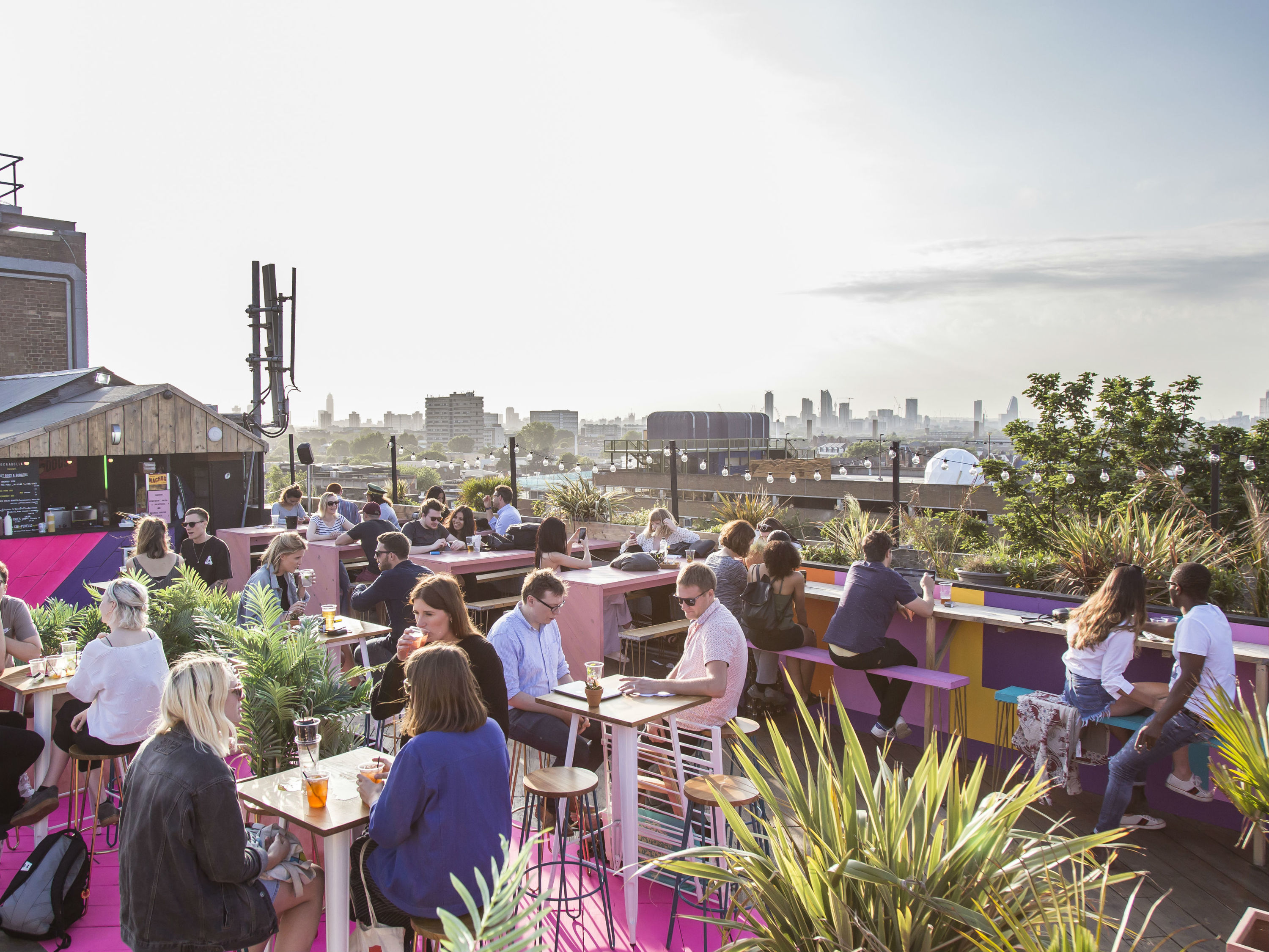 Bussey Rooftop Bar — interior photo 1