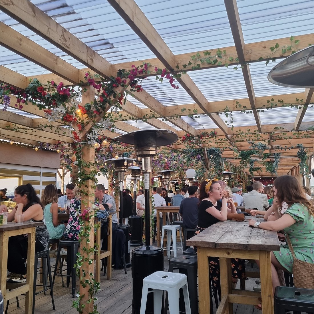 Bussey Rooftop Bar — interior photo 2