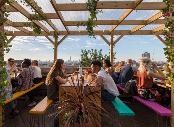 Bussey Rooftop Bar — interior photo 4
