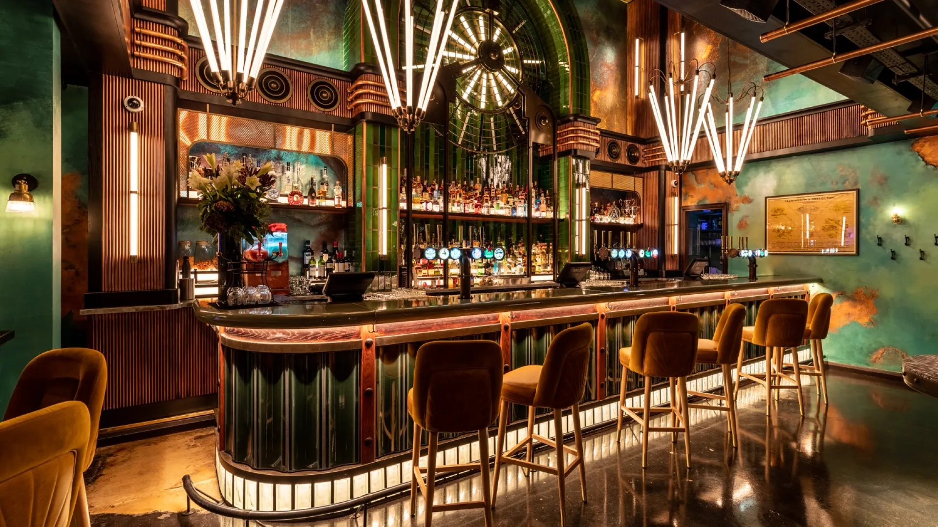 Electric shuffle - Canary Wharf — interior photo 2