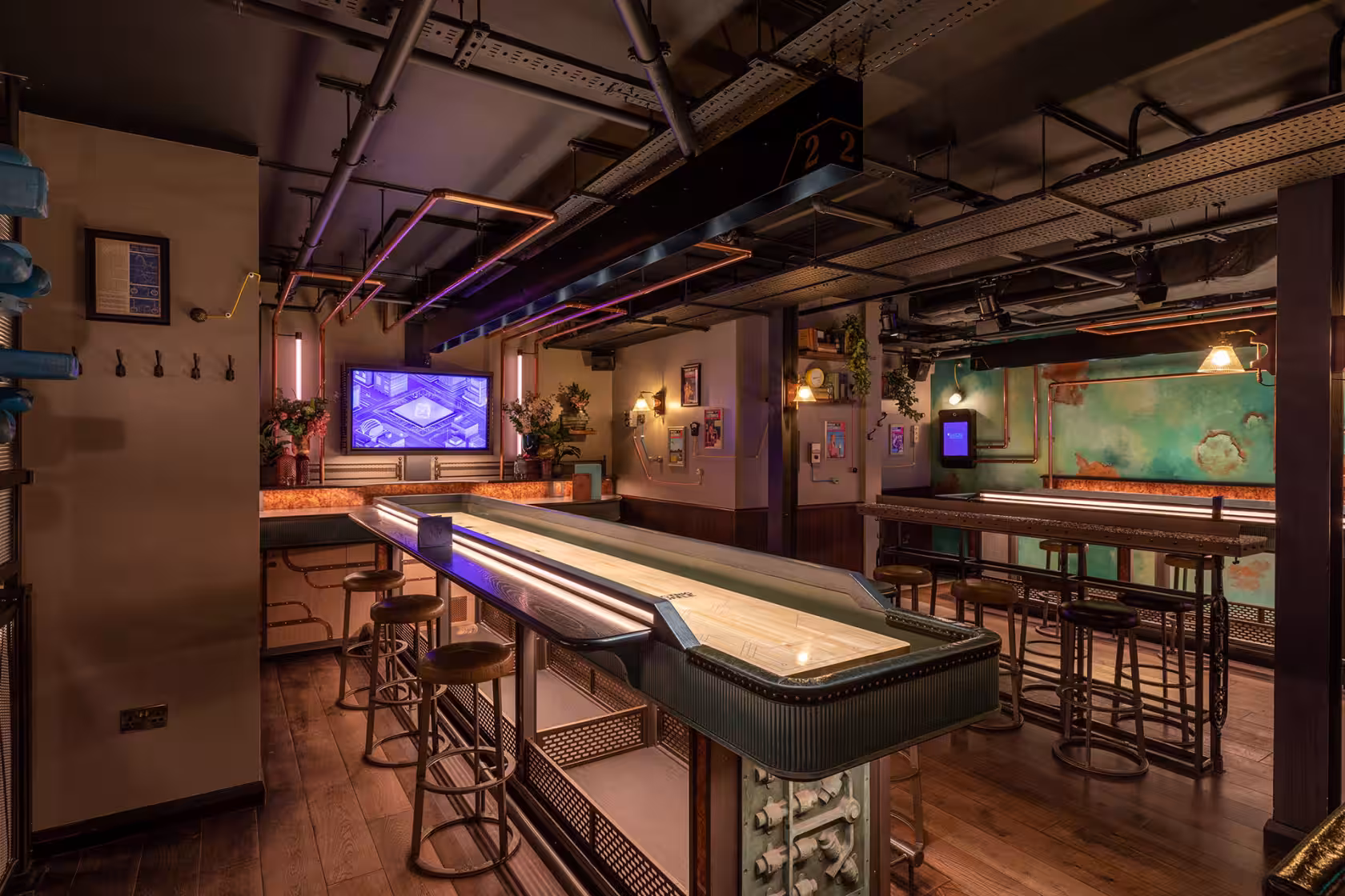 Electric shuffle - Canary Wharf — interior photo 4