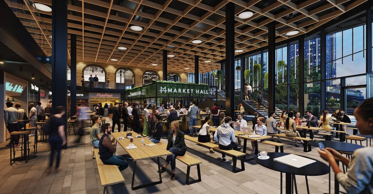 Market Halls - Canary Wharf — interior photo 3