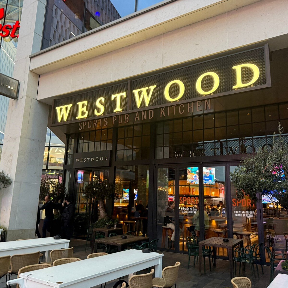 Westwood sports pub — interior photo 1